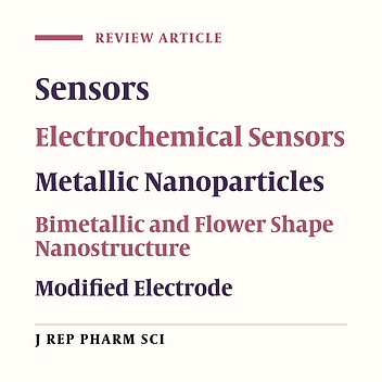 Applications of Metallic nanostructures in electrochemical sensors