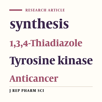 Synthesis, Docking and Cytotoxicity Evaluation of N-(5-(Benzyl- Thio)-1,3,4-Thiadiazol-2-yl)-2-(3-Methoxyphenyl)Acetamide Derivatives as Tyrosine Kinase Inhibitors With Potential Anticancer Activity