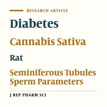 Reproductive Parameters in Diabetic Male Rat after Exposure to Cannabis Sativa Hydroalcoholic Extract