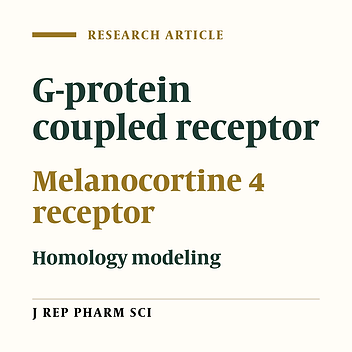 A 3D Model for Human Melanocortin 4 Receptor Refined with Molecular Dynamics Simulation