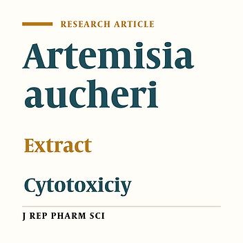 The Antiproliferative Effects of Petroleum Ether Extract of Artemisia Aucheri on Human Cancerous Cell Lines