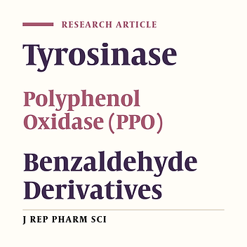 Kinetic of Mushroom Tyrosinase Inhibition by Benzaldehyde Derivatives