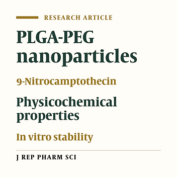 Study of the Copolymer Structure Effect on Physicochemical Characteristics and In Vitro Stability of PLGA–PEG Nanoparticles Loaded 9-Nitrocamptothecin