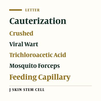 Surgical Pearl: A Fast and Simple Method of Cauterizing Viral Warts with Trichloroacetic Acid