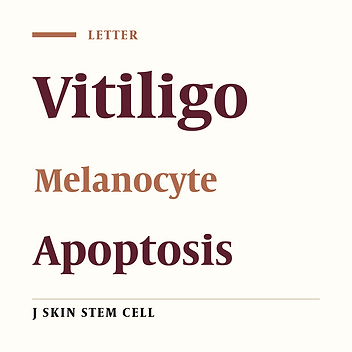 IFN-γ Promotes Apoptosis of Melanocytes in Vitiligo