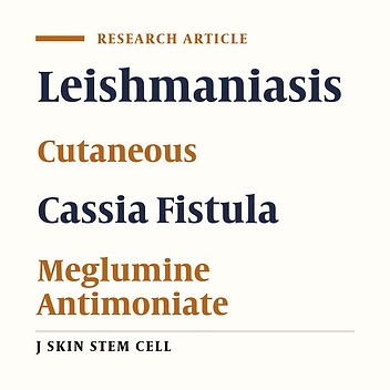 Concentrated Extracts of Cassia fistula Versus Intralesional Injection of Meglumine Antimoniate in Treatment of Acute Cutaneous Leishmaniasis
