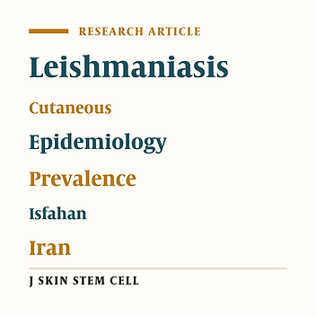 Cutaneous Leishmaniasis in Isfahan Province, Iran, During 2001-2011