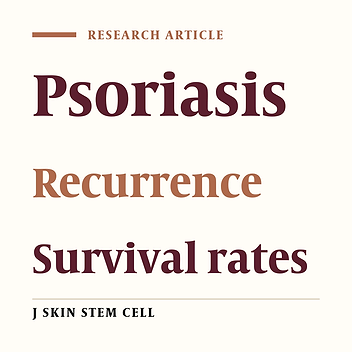Cover image of the article: Analysis of Risk Factors for Psoriasis Recurrence Using Proportional Rates Model