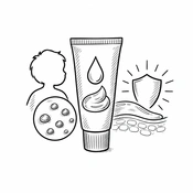 Zabalafin Hydrogel for Molluscum Contagiosum: Emerging Evidence and Future Therapeutic Perspectives (AI-generated illustration)