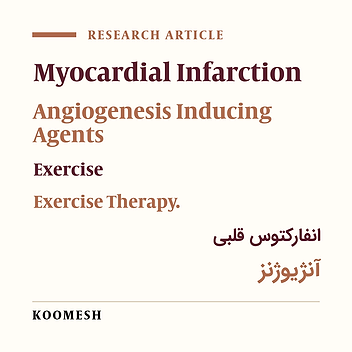 Effects of 10 weeks endurance exercise on mRNA expressions of angiogenesis factors of skeletal muscle following myocardial infarction in rats