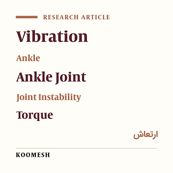 Effects of whole body vibration  on concentric torque of ankle invertor and evertor muscles in people with functional ankle instability