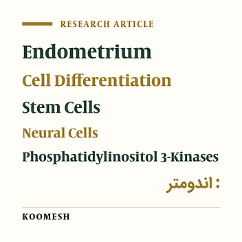 Endometrial stem cells differentiation into neural cells by LY294002 small molecule