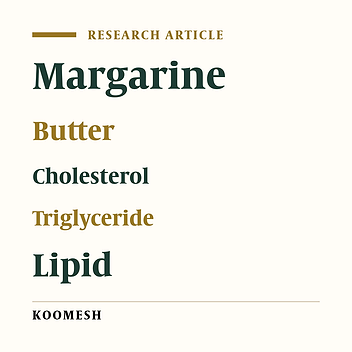 Effects of margarine and butter on lipid profile and serum fatty acid composition in rats