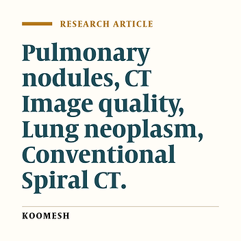 Assessment the effects of scanning and technical parameters on the detection of pulmonary nodules at different computed tomography systems