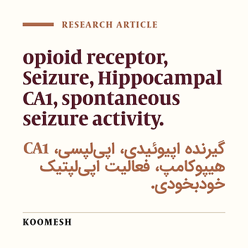 Effects of opiate receptor agonists and antagonists on  spontaneuse seizure activity in hipocampal slices
