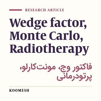 Determination of a medical linac wedge factor dependency on the field size, depth and separation using Monte Carlo method to introduce an algorithm for treatment planning