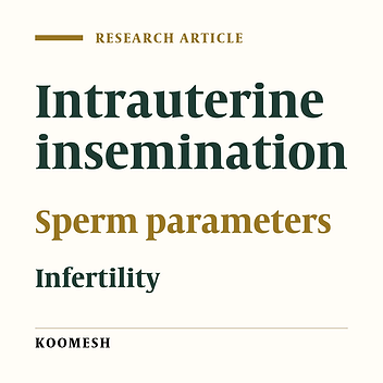 Effects of patient age, duration and cause of infertility and number of pre-ovulatory follicles on intrauterine insemination outcomes