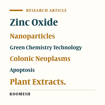 Green synthesis of zinc oxide nanoparticles by Zataria multiflora extract and evaluation of its antimicrobial, cytotoxic and apoptotic effects on HT-29 cell line