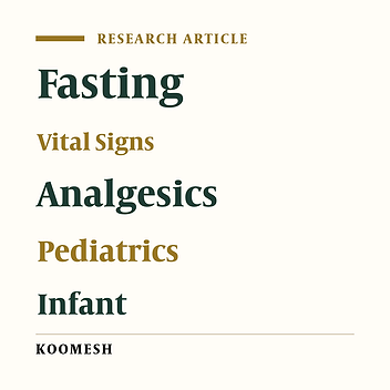 Relationship of preoperative fasting time with vital signs and type and dose of analgesic in pediatrics