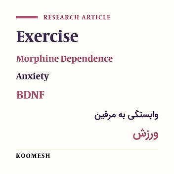 Physical activity alleviates anxiety but not hippocampal BDNF deficits in morphine abstinent rats