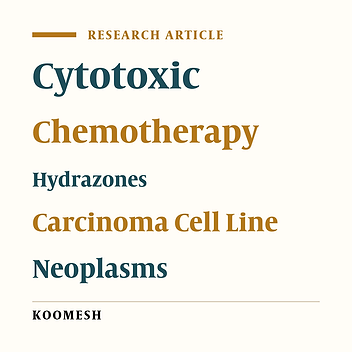 Anti-proliferative effects of new synthesized hydrazone derivatives on breast, colon and hepatic cancer cells