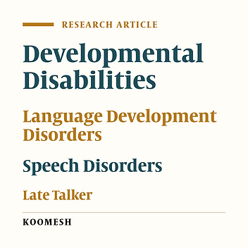 Lexical diversity in Persian late talkers: A pilot study