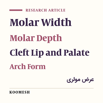 A new method for maxillary arch form design in cleft lip and palate patients