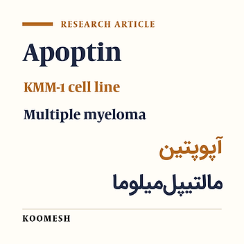 Apoptotic effect of apoptin gene transduction on multiple myeloma cell line