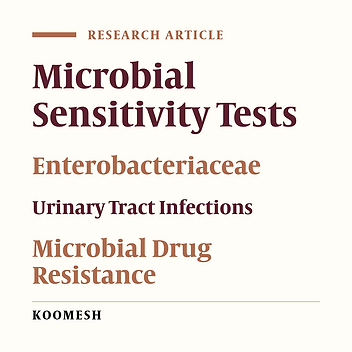Comparison of enterobacteriaceae antibiotic resistance pattern isolated from hospital admitted patients and outpatients urine culture