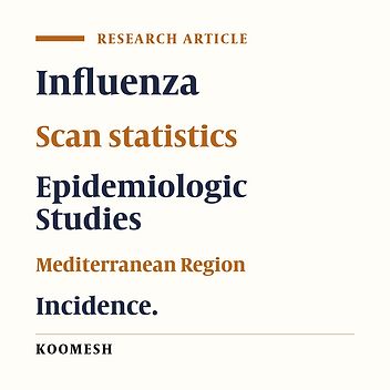 Spatial analysis of influenza incidence in EMRO using flexible scan statistics