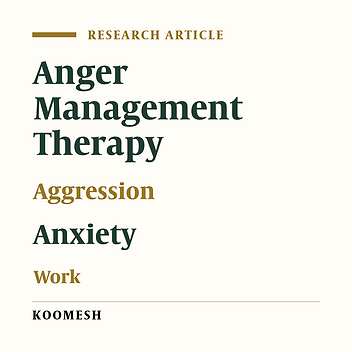 Effect of anger management training on aggression and anxiety of working children
