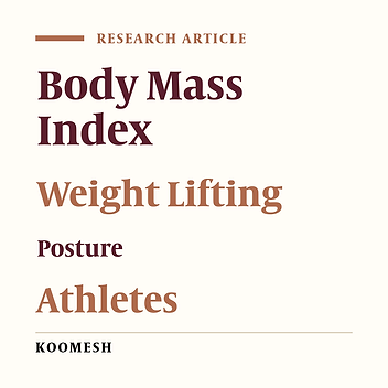 Is there a relationship between body mass index and postural deviations in overweight and obese powerlifting athletes?
