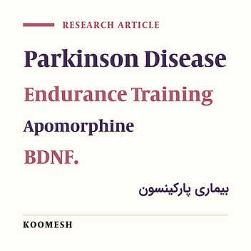 Neuroprotective effects of endurance training in  6-hydroxydopamine rat model of Parkinson’s disease