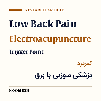 Effects of electroacupuncture on pain, functional disability and ultrasonographic changes of gluteus maximus muscle in non-specific chronic low back pain patients with gluteus maximus muscle trigger points