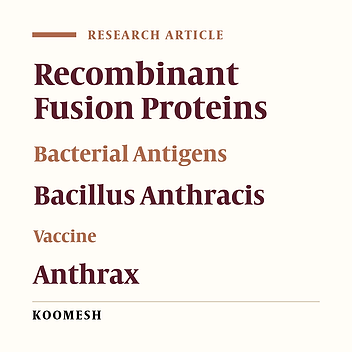 Antibody titers of PEG-PLA block copolymer nanosphere containing chimeric recombinant protein of protective antigen and lethal factor of Bacillus anthracis