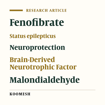 Effect of fenofibrate on plasma level of BDNF and brain oxidative stress markers in pentylenetetrazole-induced kindling seizure in mice