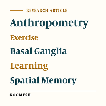 Effects of bilateral microinjections of ibotenic acid into neostriatal region and forced exercise on spatial learning and memory and anthropometric characteristics of male rats