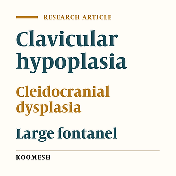 Cleidocranial dysplasia syndrome in a newborn