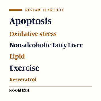 Effects of combined therapy with resveratrol, continuous and interval exercises on apoptosis and lipid profiles in the liver of rats with nonalcoholic fatty liver disease