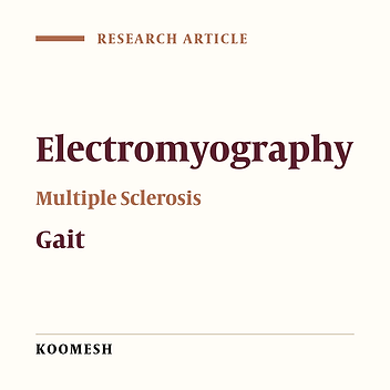 Lower leg electromyography activation during gait initiation in multiple sclerosis patients