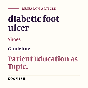 Footwear and ofﬂoading interventions to prevent and heal diabetic foot ulcers: Adapted IWGDF guidance