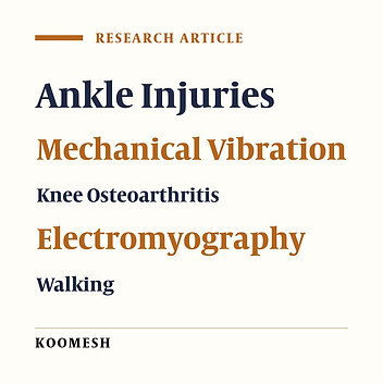 The effect of whole body vibration on electromyographic changes of lower limb muscles in knee osteoarthritis patients during functional walking activity