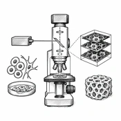 Confocal Laser Scanning Microscope: A Review of Principles and Applications in Biological Sciences and Regenerative Medicine (AI-generated illustration)