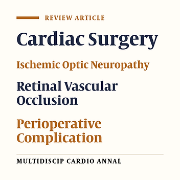 Ocular Complication in Cardiac Surgery