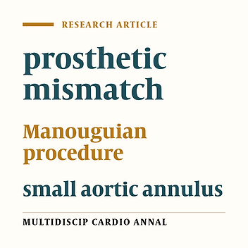 VALVE REPLACEMENT IN SMALL AORTIC ROOT; A TEN-YEAR EXPERIECE OF AORTIC ROOT RECONSTRUCTION BY MANOUGUIAN’S TECHNIQUE