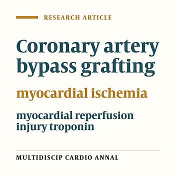 Role of Ischemic Preconditioning in myocardial protection during CABG