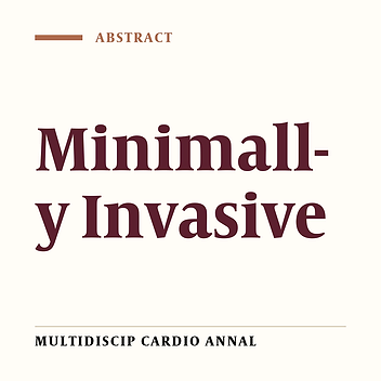 Minimally Invasive Aortic Valve Replacement, technique and results