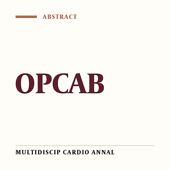 Surgical Science of OPCAB