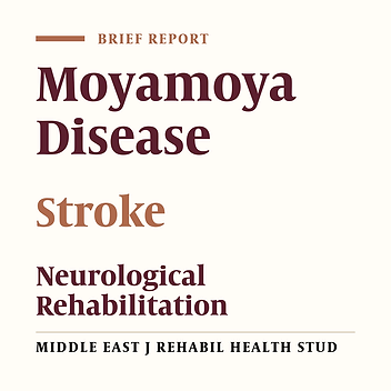 Description of a Cohort of Patients with the Moyamoya Syndrome in a Rehabilitation Hospital