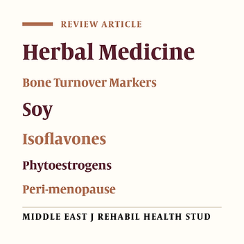 Effect of Herbal Medicine on Bone Turnover Markers in Pre- and Peri/postmenopausal Women: An Overview of Meta-Analyses